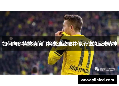 如何向多特蒙德前门将泰迪致敬并传承他的足球精神